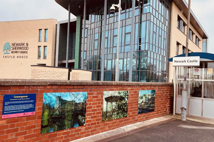 Convergences Exhibition at Newark Castle Station